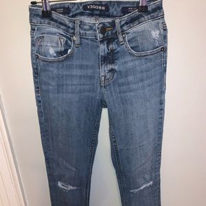 Vigos ripped skinny jeans